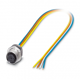SACC-E-FSD-4CON-M16/0,5 SCO Device connector front mounting