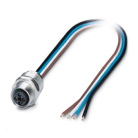 SACC-E-M12FST-4CON-M16/0,5 Device connector front mounting