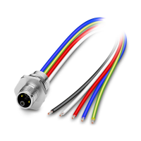SACC-E-M12MSK-4PE-M16XL/2,0-US Device connector front mounting