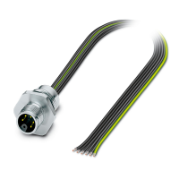SACC-E-M12MSM-5PE-M16XL/0,2 Device connector front mounting