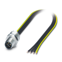 SACC-E-M12MSS-4CON-M16/1,2 PE Device connector front mounting