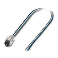 SACC-E-M8MS-4CON-M8/0,5 VPE100 Device connector front mounting