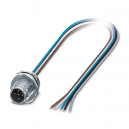 SACC-E-MS-5CON-M16/0,5 PP Device connector front mounting
