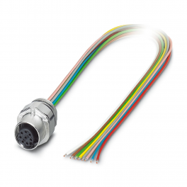 SACC-EC-FS-8CON-M16/ 1,0 SCO Device connector front mounting