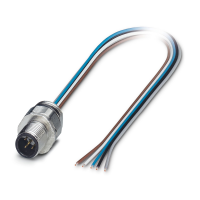 SACC-EC-M12MSB-5CON-PG9/0,5 Device connector front mounting
