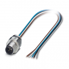 SACC-EC-M12MSB-5CON-PG9/0,5X Device connector front mounting