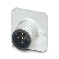 SACC-SQ-M12MS-5CON-20/0,5-0,08 Device connector front mounting