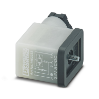 SACC-VB-3CON-M16/B-1L-SV 110V Valve connector