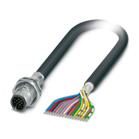 SACCBP-MS-17CON-M16/1,0-PVCSCO Įrenginio jungties galinis tvirtinimas