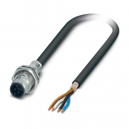 SACCBP-MS-4CON-M16/6,5-PUR SCO Device connector rear mounting