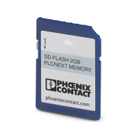 SD FLASH 2GB PLCNEXT MEMORY Program/configuration memory