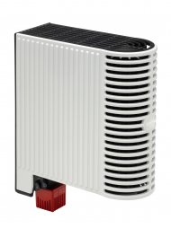 Puslaidininkinis šildytuvas su termostatu, tipo LTF 065, AC/DC 120–240 V, 150 W, 5/15 °C; IP20; tvirtinimas prie DIN bėgelio; dviguba izoliacija; sertifikatai: CE, UL, VDE, EAC