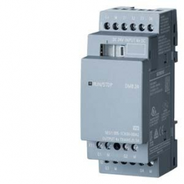 Siemens 6ED1 055-1CB00-0BA2 LOGO! 8 skaitmeninių įėjimų/išėjimų modulis DM8 24, 4DI/4DO, 24V DC