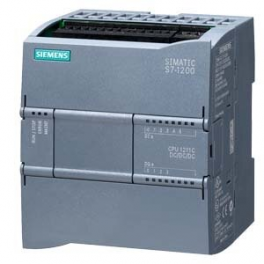 Siemens S7-1200 6ES7 211-1AE40-0XB0 CPU 1211C valdiklis, 6DI/4DO/2AI, 50kB, DC