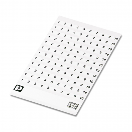 SK  5,08/3,8:FORTL.ZAHLEN 31-40 Marker for terminal blocks