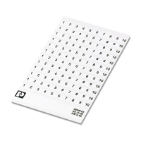 SK  5/3,8:FORTL.ZAHLEN 1-10 Marker for terminal blocks