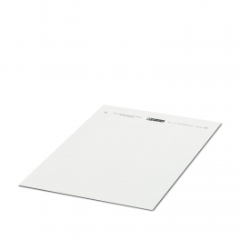 SK U/2,8 WH:UNBEDRUCKT Marker card