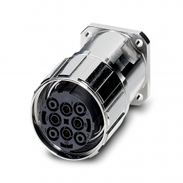 SM-7ES1N8AY000 Device connector front mounting with knurled nut