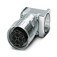 SM-7ES1N8AYW00S Device connector front mounting with knurled nut