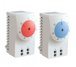 Mažas mechaninis termostatas aušinimo arba signalizacijos sistemoms, tipo KTS 111, nuo +14 iki +122 °F, 1NO; IP20; sertifikatai: CE, UL, VDE, EAC (atitinka 01143.9-00)