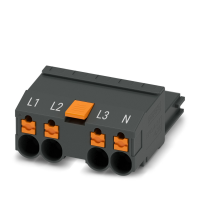 SPC 4/ 5-STL3-6,35 BDWH:L1-N PCB connector