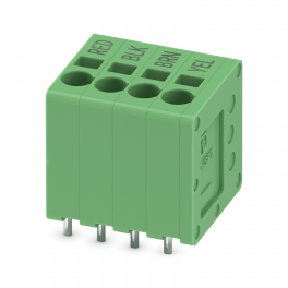 SPT 1,5/ 4-V-3,5 BD:RED-YELQ PCB terminal block