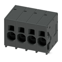 SPT 16/ 4-H-10,0-ZB BK PCB gnybtų blokas