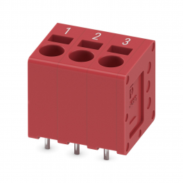 SPT 2,5/ 3-V-5,0 RD BDWH:1-3 PCB terminal block