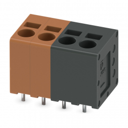 SPT 2,5/ 4-V-5,0 MC BN/BK PCB gnybtų blokas