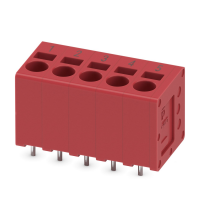 SPT 2,5/ 5-V-5,0 RD BD:1-5 PCB gnybtų blokas