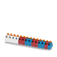 SPTAF 1/14-5,0-EL MC:WH-BU PCB gnybtų blokas