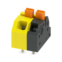 SPTAF 1/ 2-3,5-EL MC YE/BK PCB gnybtų blokas