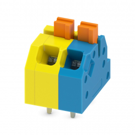SPTAF 1/ 2-3,5-EL MC YE/BU PCB jungčių blokas