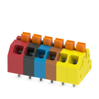 SPTAF 1/ 6-3,5-EL MC:RD-YE PCB gnybtų blokas