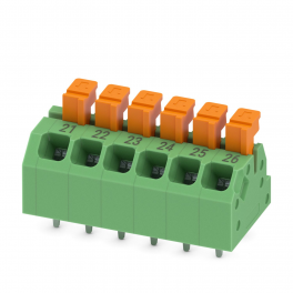 SPTAF 1/ 6-3,5-LL BD:21-26 PCB gnybtų blokas
