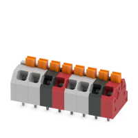 SPTAF 1/ 8-3,5-EL MCGY/BK/RD PCB jungčių blokas