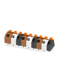 SPTAF 1/ 9-5,0-EL MC:BN-BK PCB gnybtų blokas