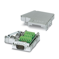 SUBCON 15 HD/M-SH D-SUB bus connector