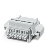 TBUS8-25,0-PPPPPPPS-7035 DIN rail bus connector