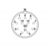 TC-12S1N128055 Cable connector
