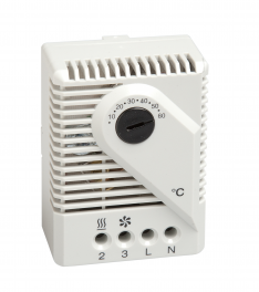 Termostatas FZK 011, CO, nuo 40 iki 140 °F, 230 V kintamosios srovės