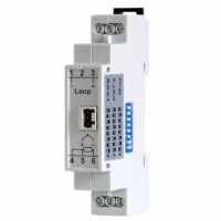 TRC3-K.C temperatūros keitiklis DIN-Rail, Pt100 -> 0..10V, programuojamas
