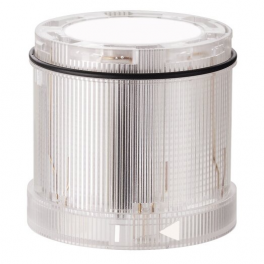 Šviesos elementas TwinLIGHT Classic LED pastovus/mirksintis 1Hz, 24V, skaidrus, IP65