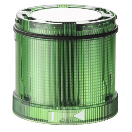 Šviesos elementas TwinLIGHT Classic LED pastovus/mirksintis 1Hz, 24V, žalias, IP65