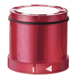 Šviesos elementas TwinLIGHT Classic LED pastovus/mirksintis 1Hz, 24V, raudonas, IP65