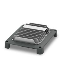 UCS HH-HSAS2 145-125 9005 Korpuso pusė su aušintuvu
