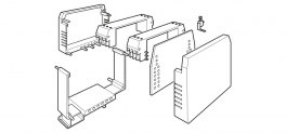 UEGM 45/2-SMD Electronics housing