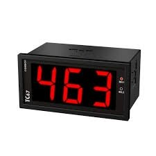 Universalus programuojamas temperatūros indikatorius TC67U-H.A.2C.X.A-P.X 230 VAC, 2 rel. išėjimai, IP65