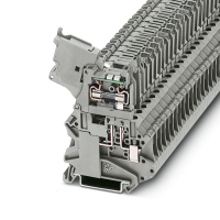 UT 4-HESILED 24 (5X20) GY Modulinė saugiklių jungčių plokštė