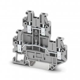 UTTB 2,5 rinklė 2 aukštų pilka, 0,14-4 mm²